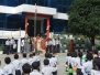 Freedom, the oxygen of life, the freedom fighters of the country who laid their lives to free our nation are giver of it. To pay them tribute, Green Mount Global school Bhimtal organized cultural programs themed on ‘Tribute’. The students showed various colours of patriotism through, various dances and plays. The flag was hoisted by Principal Dr. Y. Bisht. On this occasion children also planted trees.