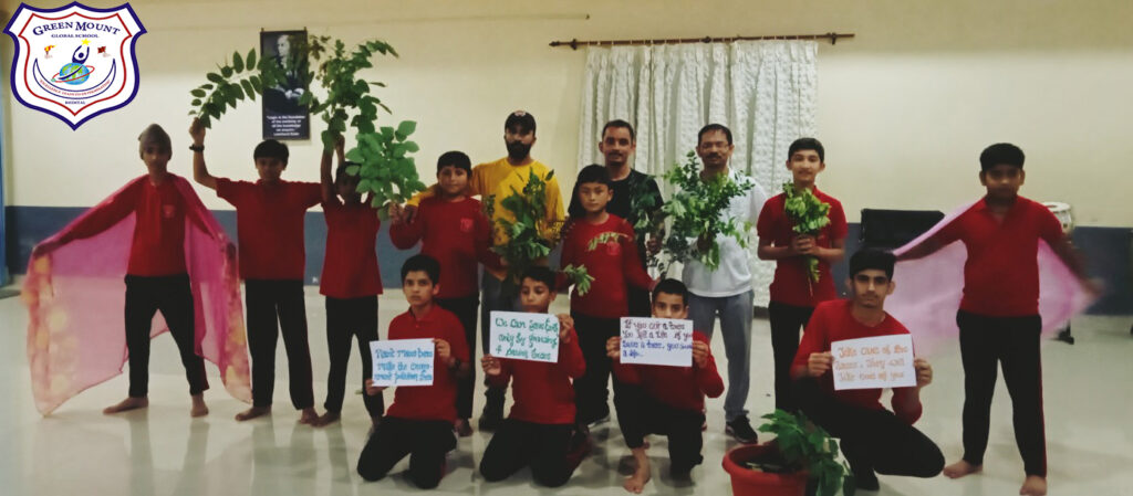 Yesterday Harela Festival was celebrated by our Boarding Students at GREEN MOUNT GLOBAL SCHOOL, BHIMTAL. The students prepared all the events by themselves and promote the message to not cut trees through skits. The event was ended with a melodious song by the faculty of the school.